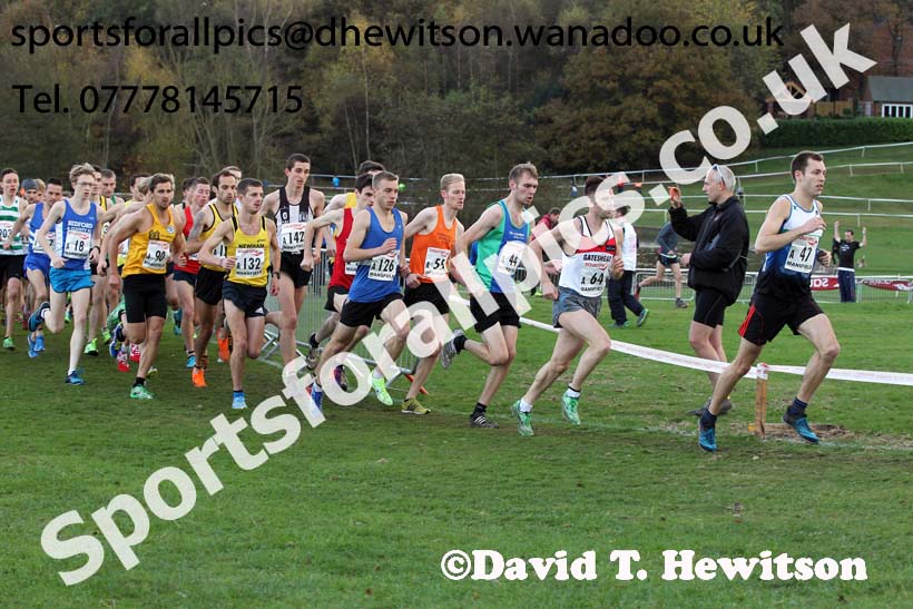 Senior mens National Cross Country Relays. Photo: David T. Hewitson/Sports for All Pics